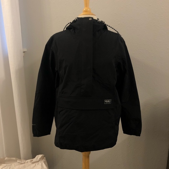Black Eddie Bauer Charly Anorak - Picture 4 of 7